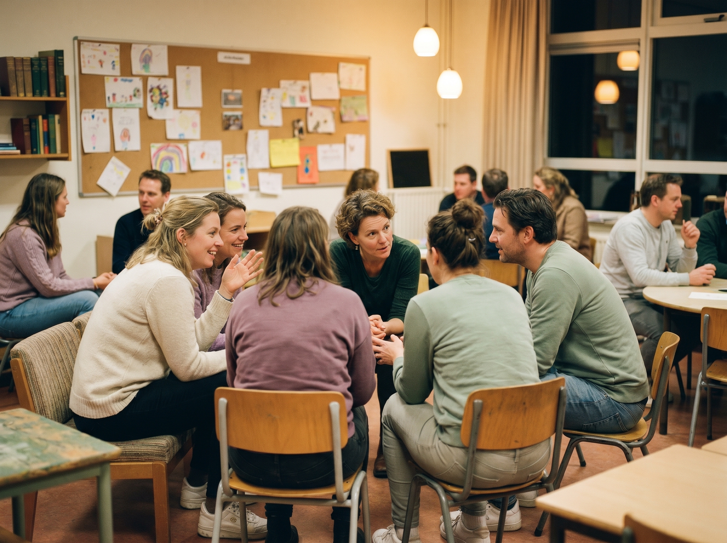Ouderavond met ouders in gesprek